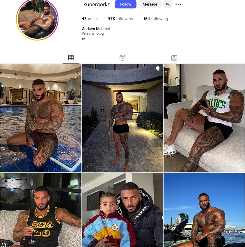 Gorkem Mehmet Instagram Profile