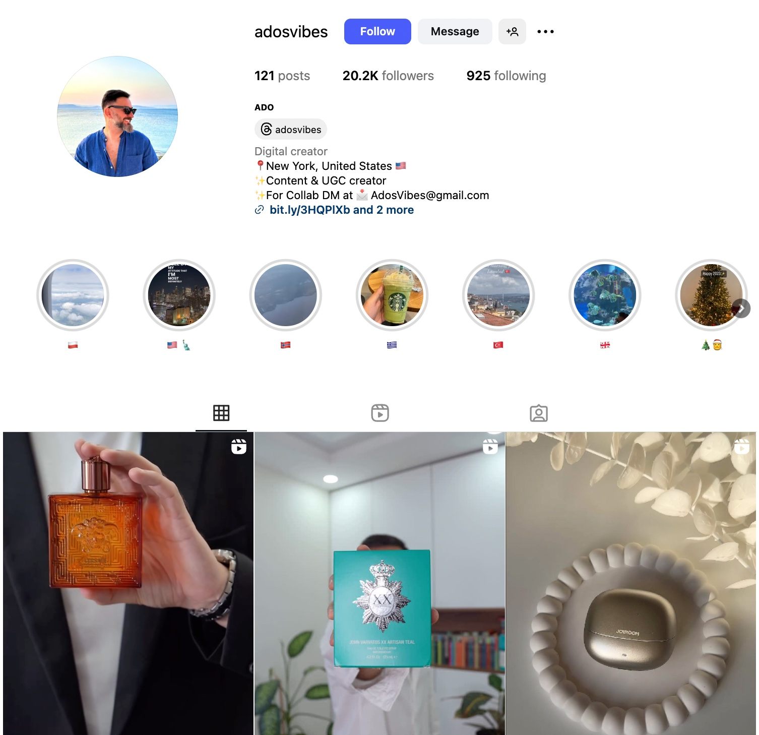 Ado Instagram Profile