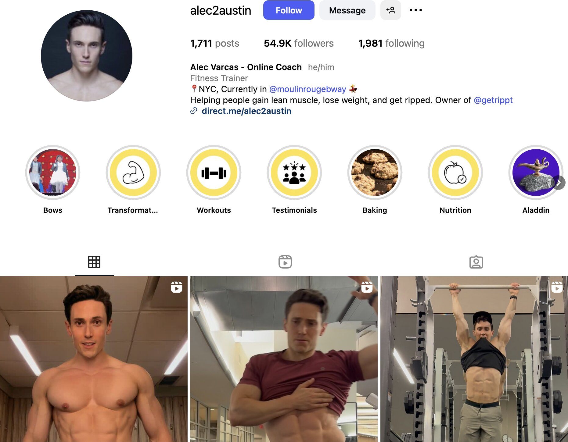 Alec Varcas Instagram Profile