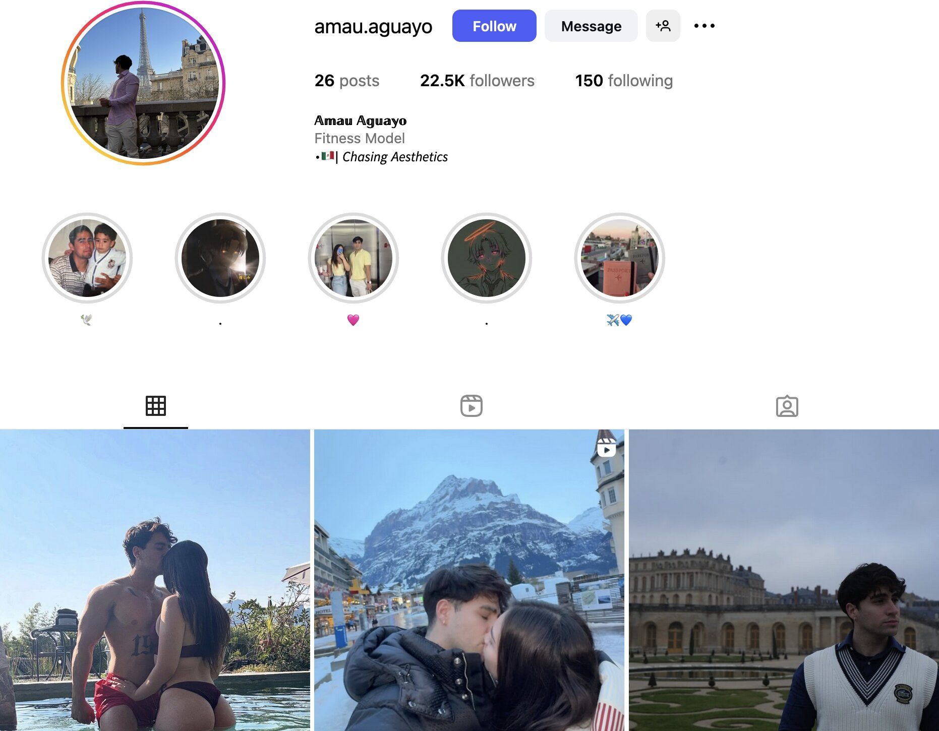 Amau Aguayo Instagram Profile