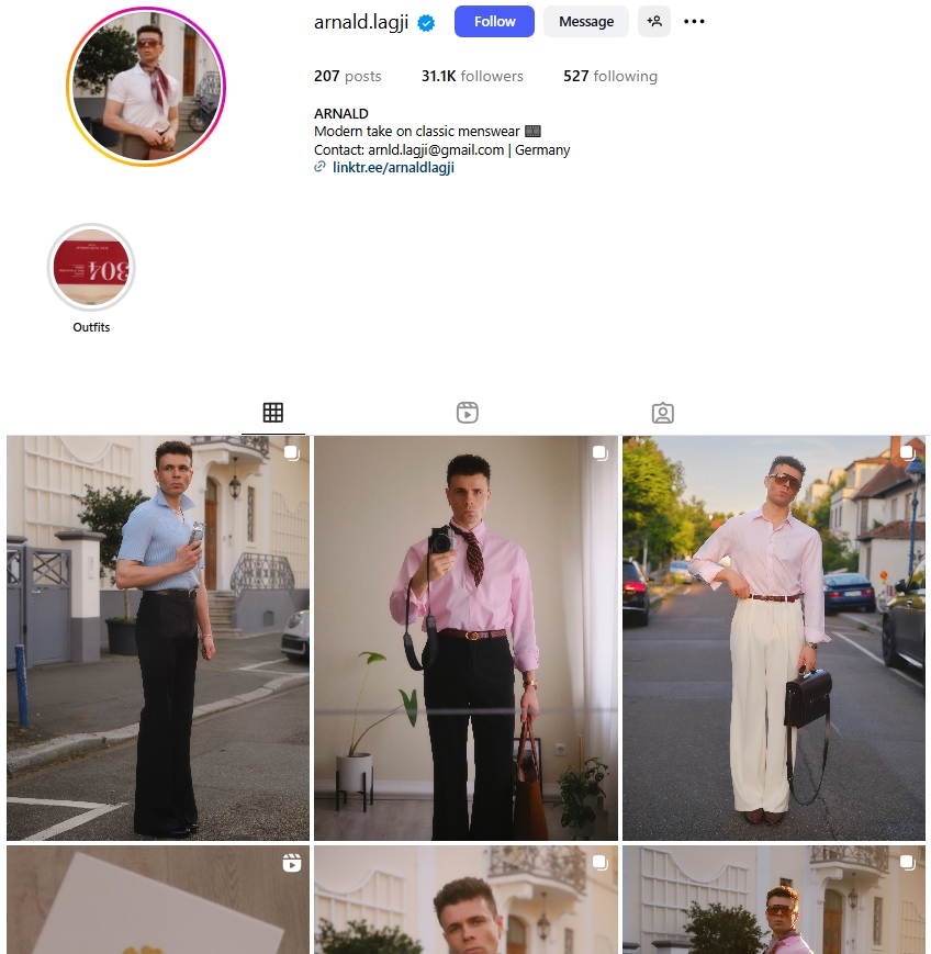 Arnald Lagji Instagram Profile