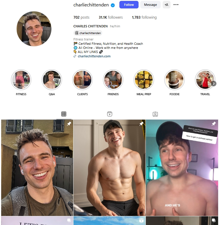 Charles Chittenden Instagram Profile