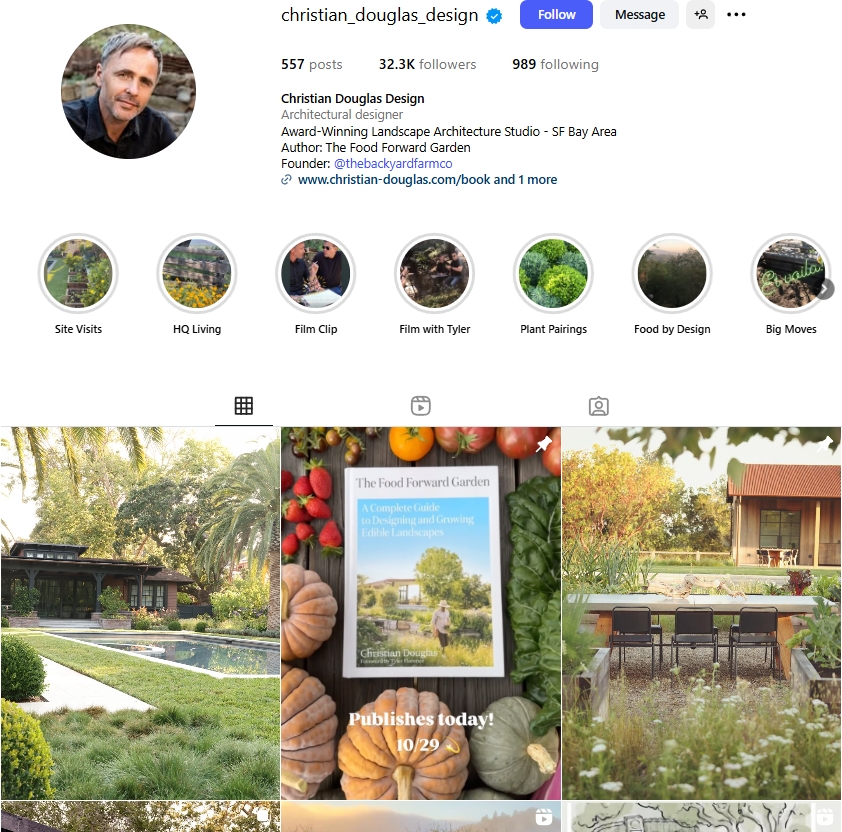 Christian Douglas Instagram Profile