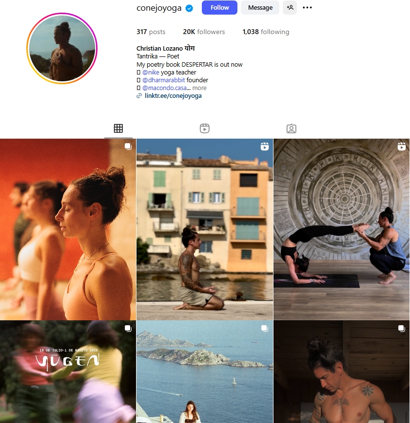 Christian Lozano Instagram Profile