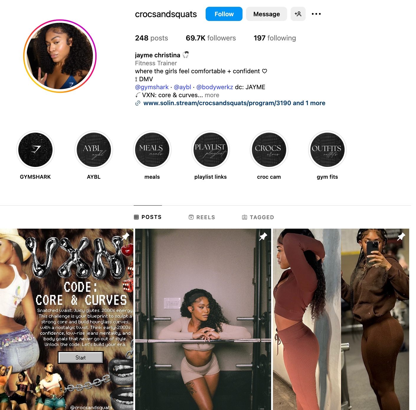 Jayme Christina Instagram Profile