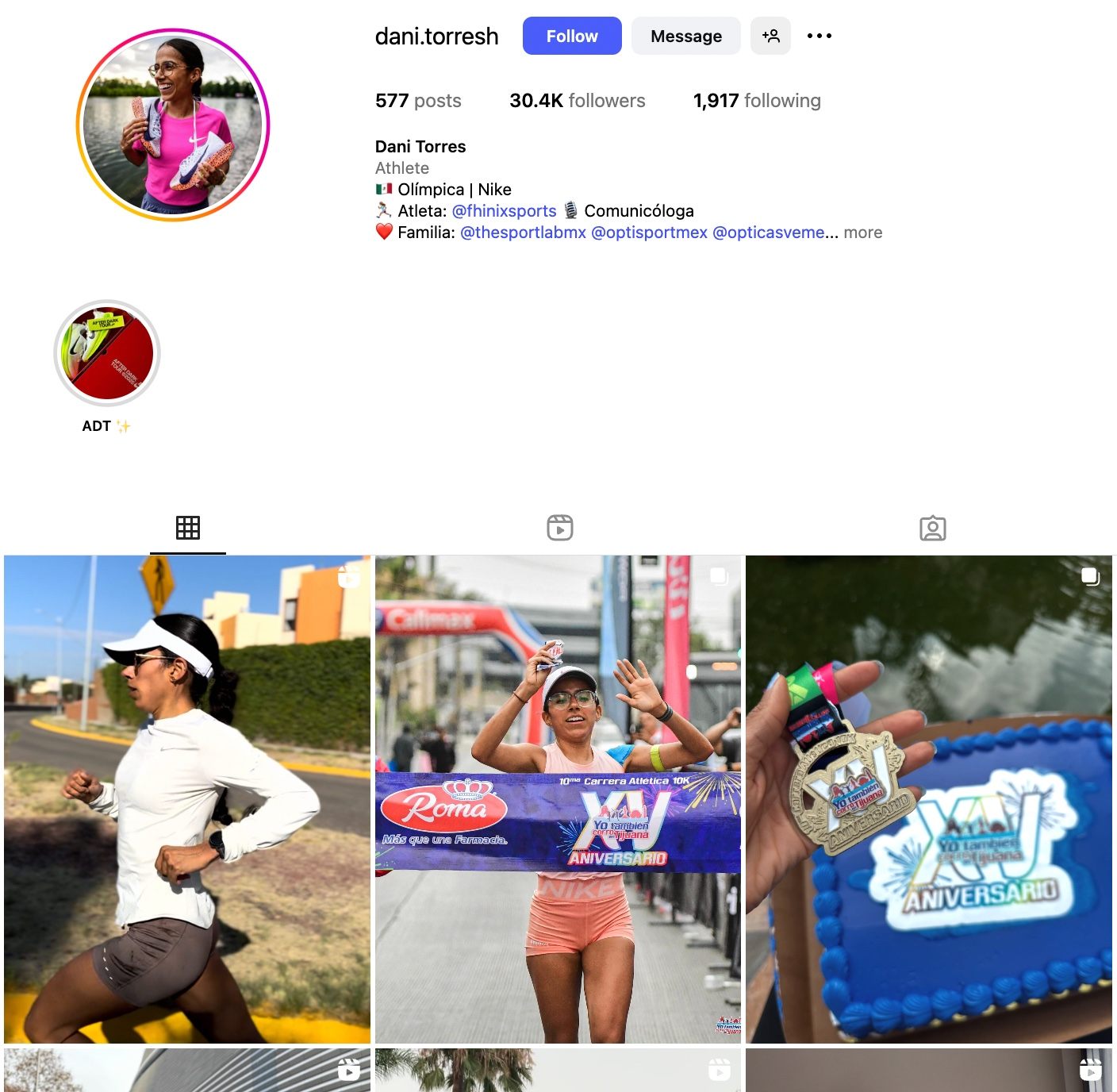 Dani Torres Instagram Profile