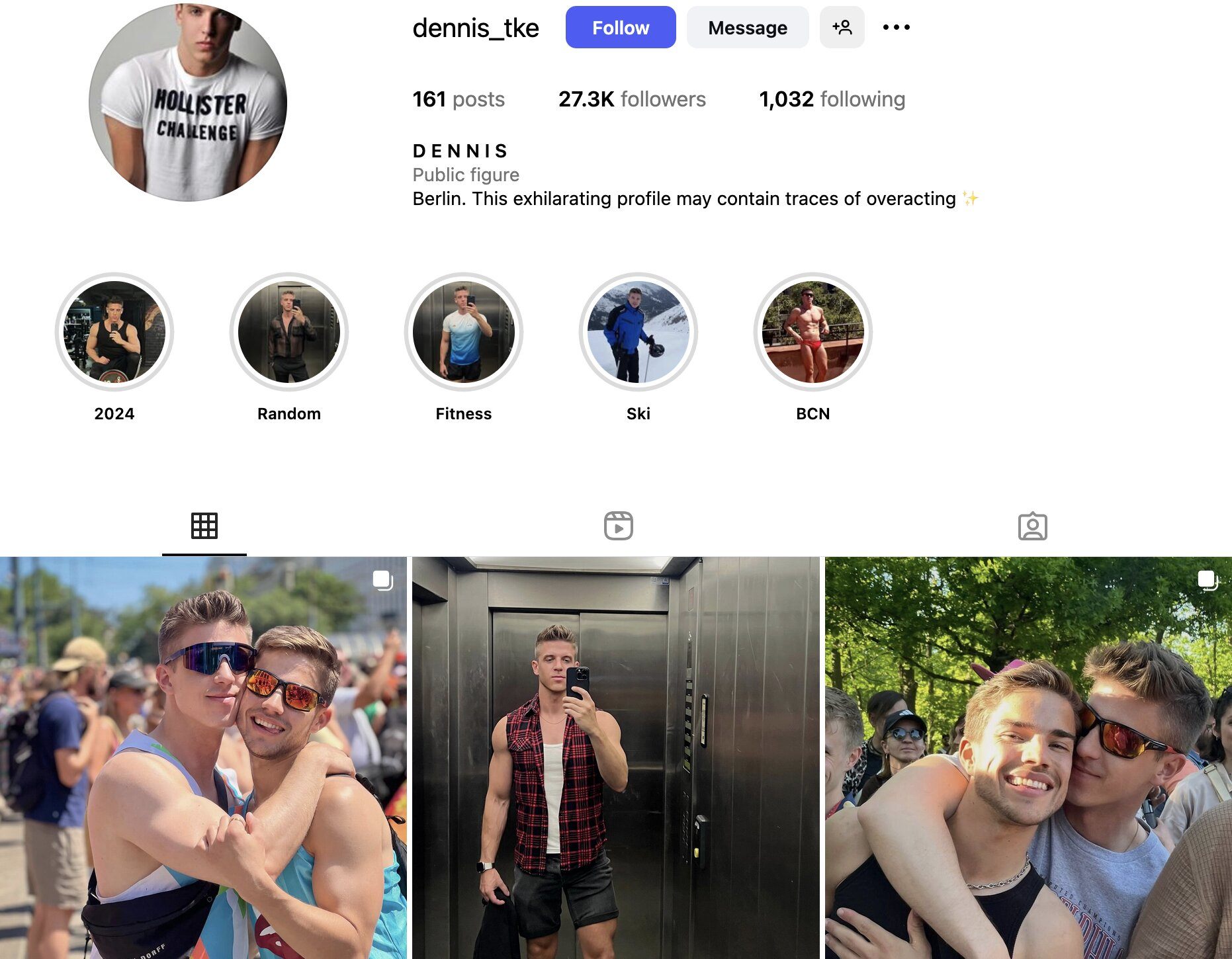 Dennis Tke Instagram Profile