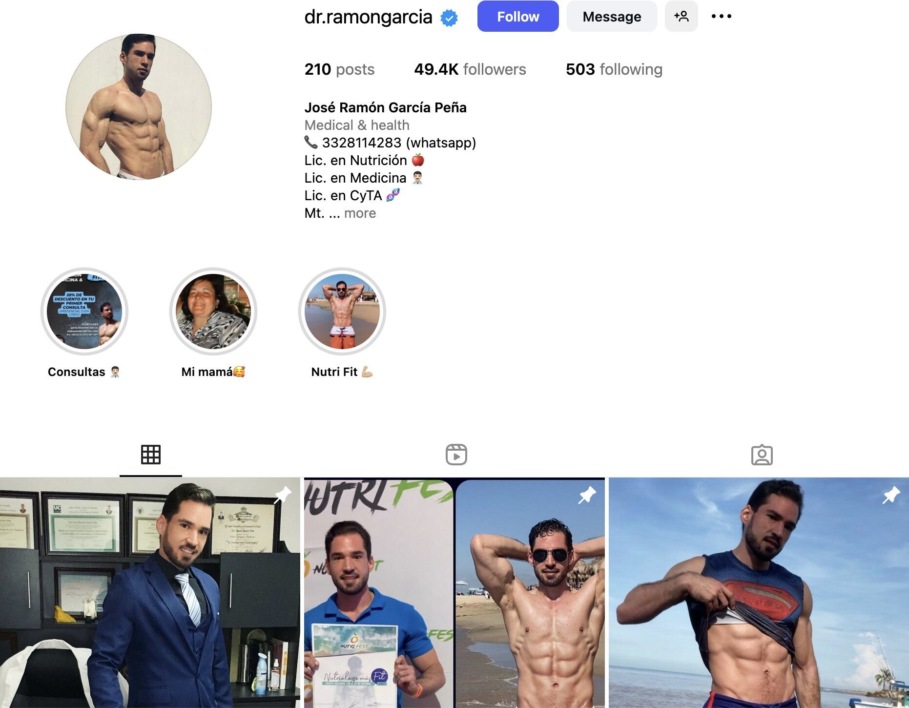 Jose Ramon Garcia Pena Instagram Profile