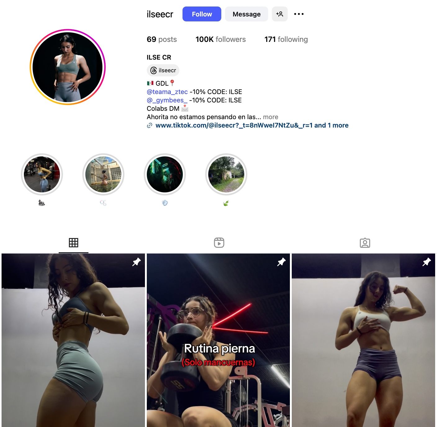 Ilse Cr Instagram Profile