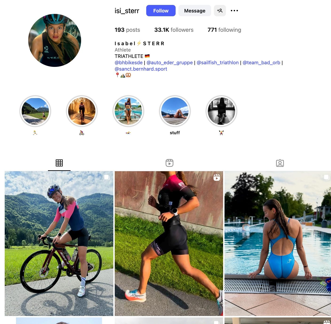 Isabel Sterr Instagram Profile