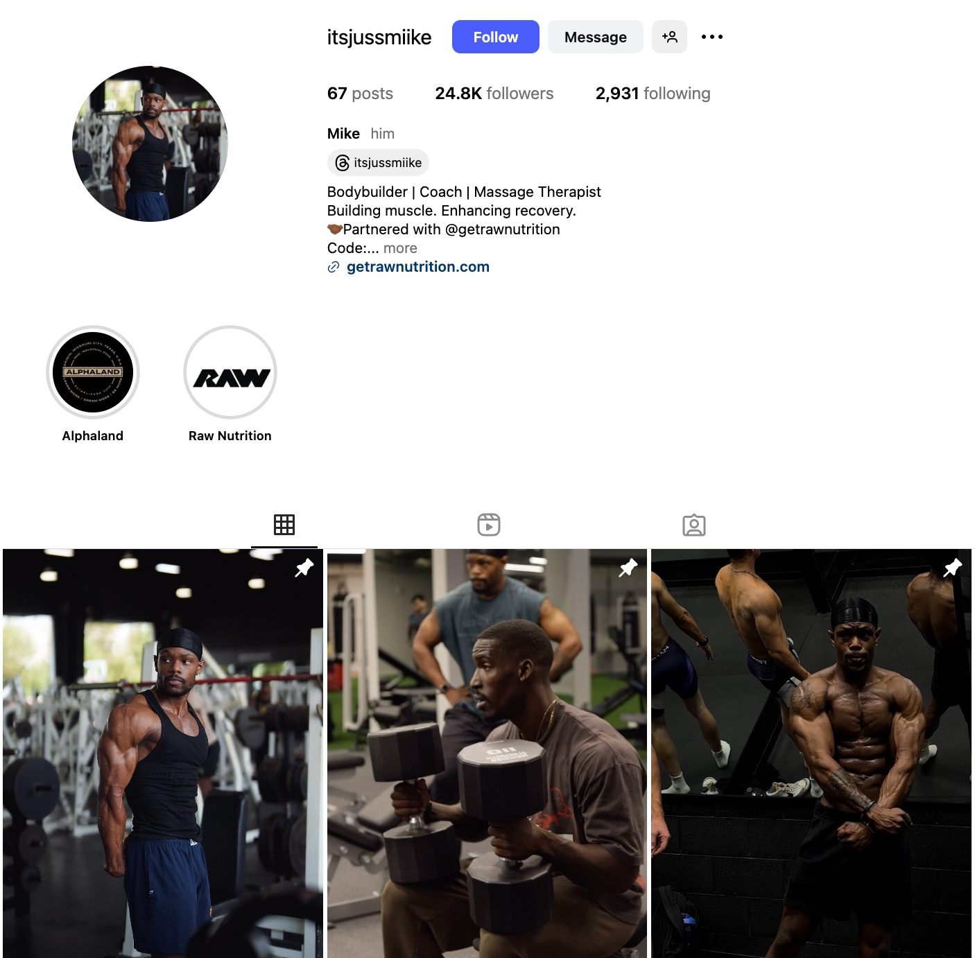 Mike Instagram Profile