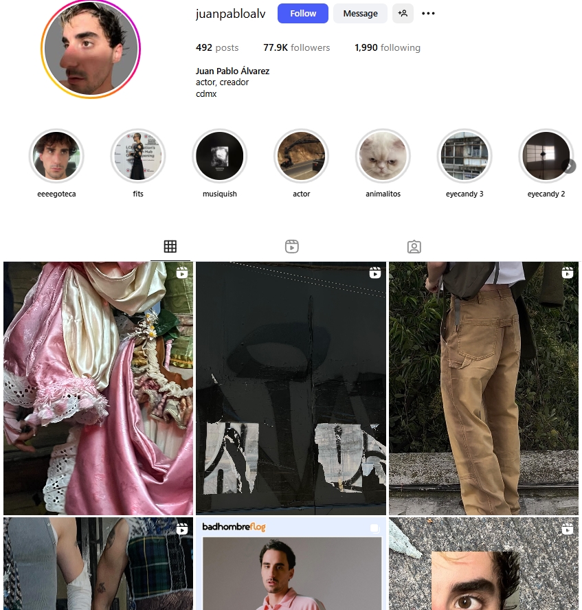 Juan Pablo Alvarez Instagram Profile
