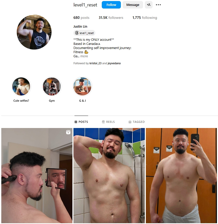 Justin Lin Instagram Profile