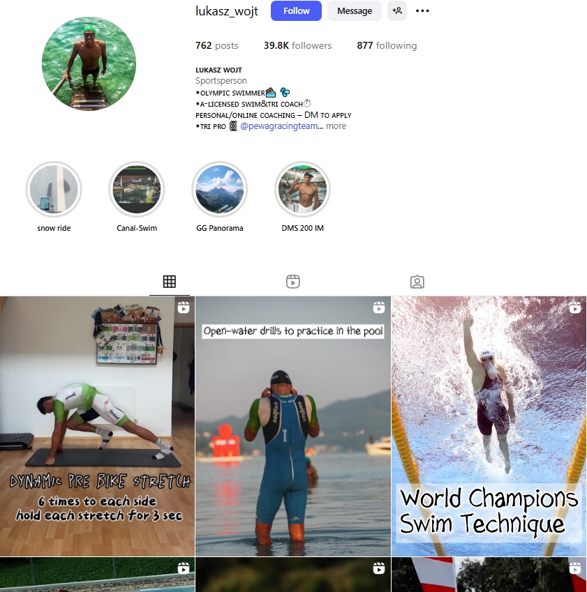 Lukasz Wojt Instagram Profile