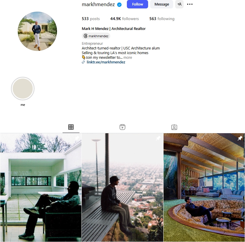 Mark H Mendez Instagram Profile