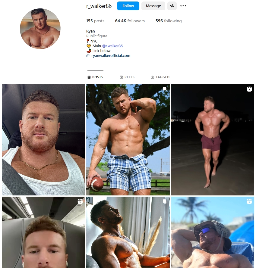 Ryan Walker Instagram Profile