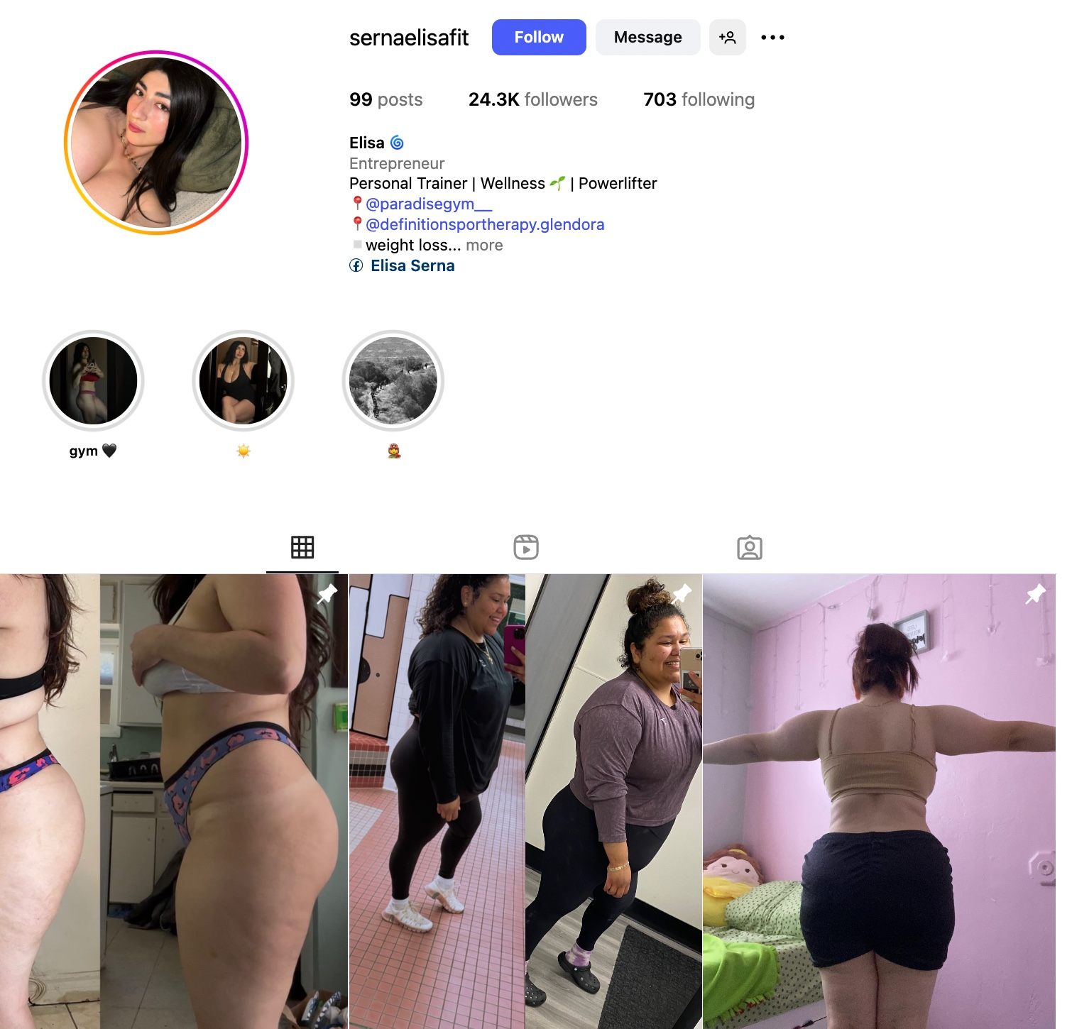 Elisa Instagram Profile