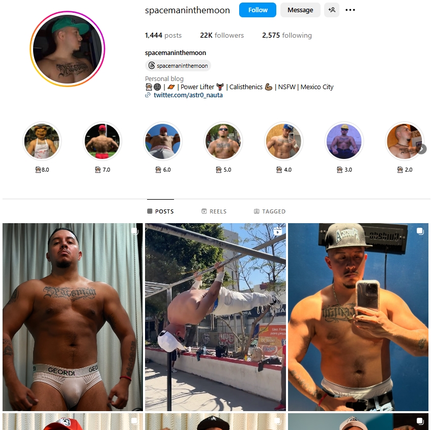 Spacemaninthemoon Instagram Profile