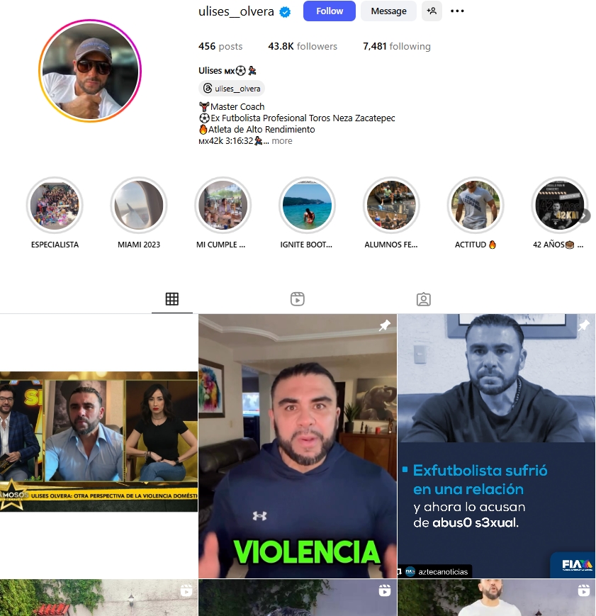Ulises Olvera Instagram Profile