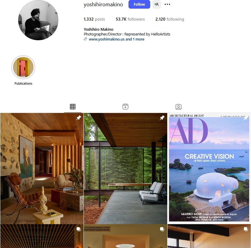 Yoshihiro Makino Instagram Profile