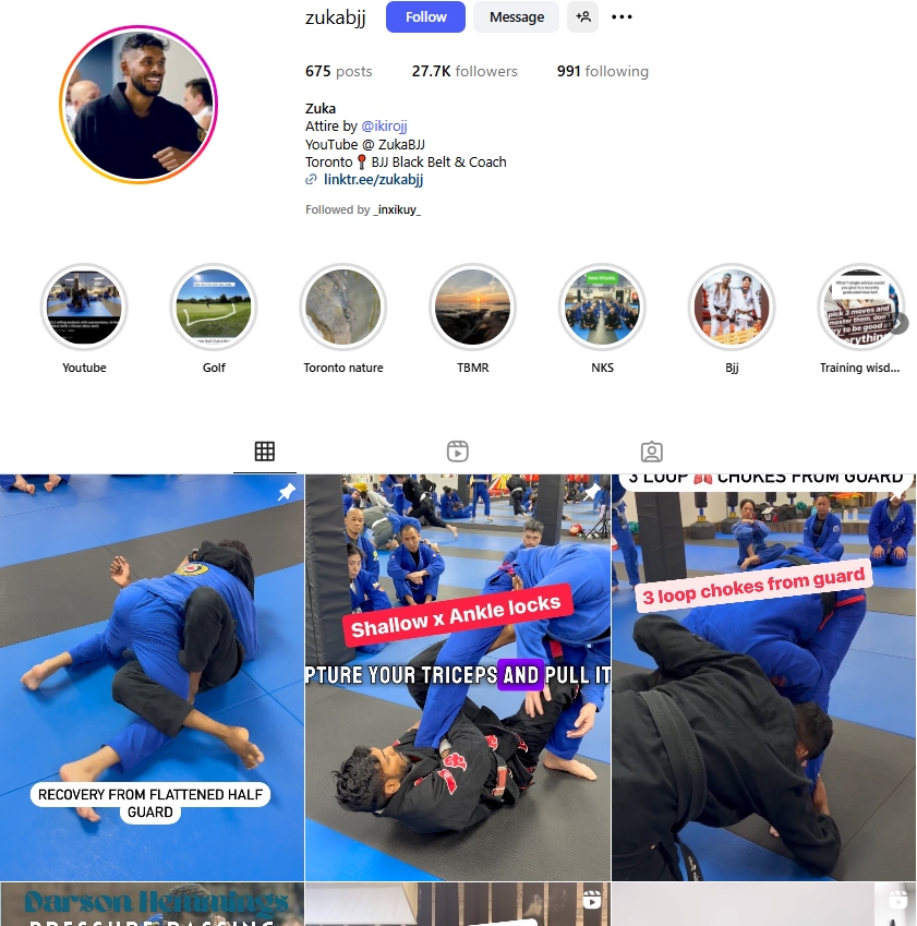 Zuka Instagram Profile